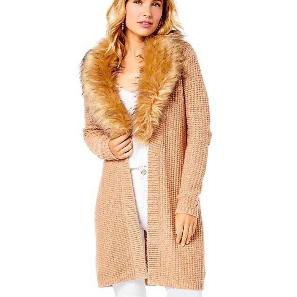 NWT Lilly Pulitzer Adelaine Cardigan in Heathered Tiki Hut Metallic Small S